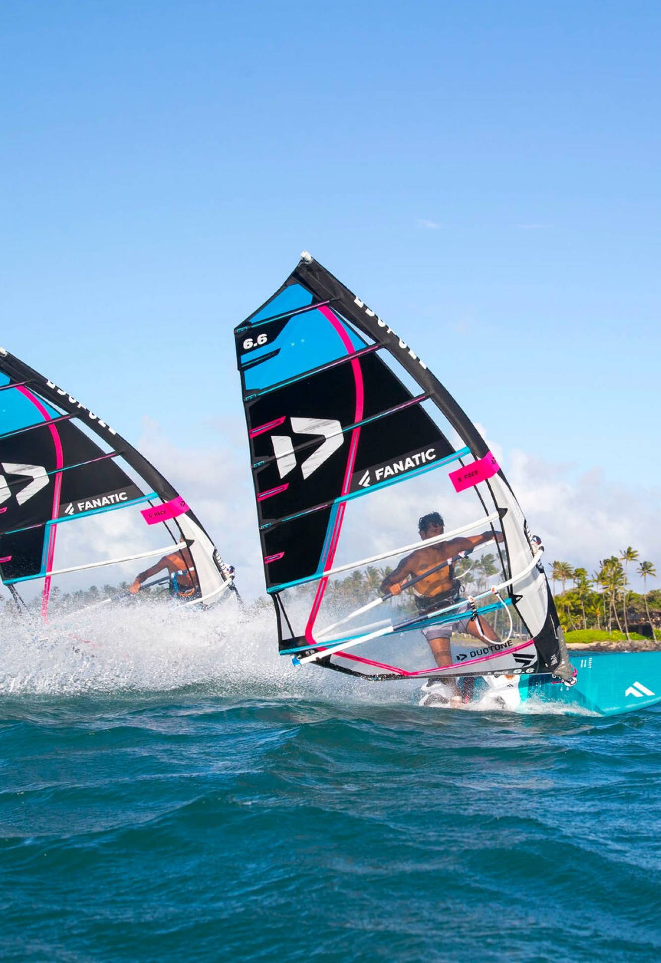 Windsurf groepsles