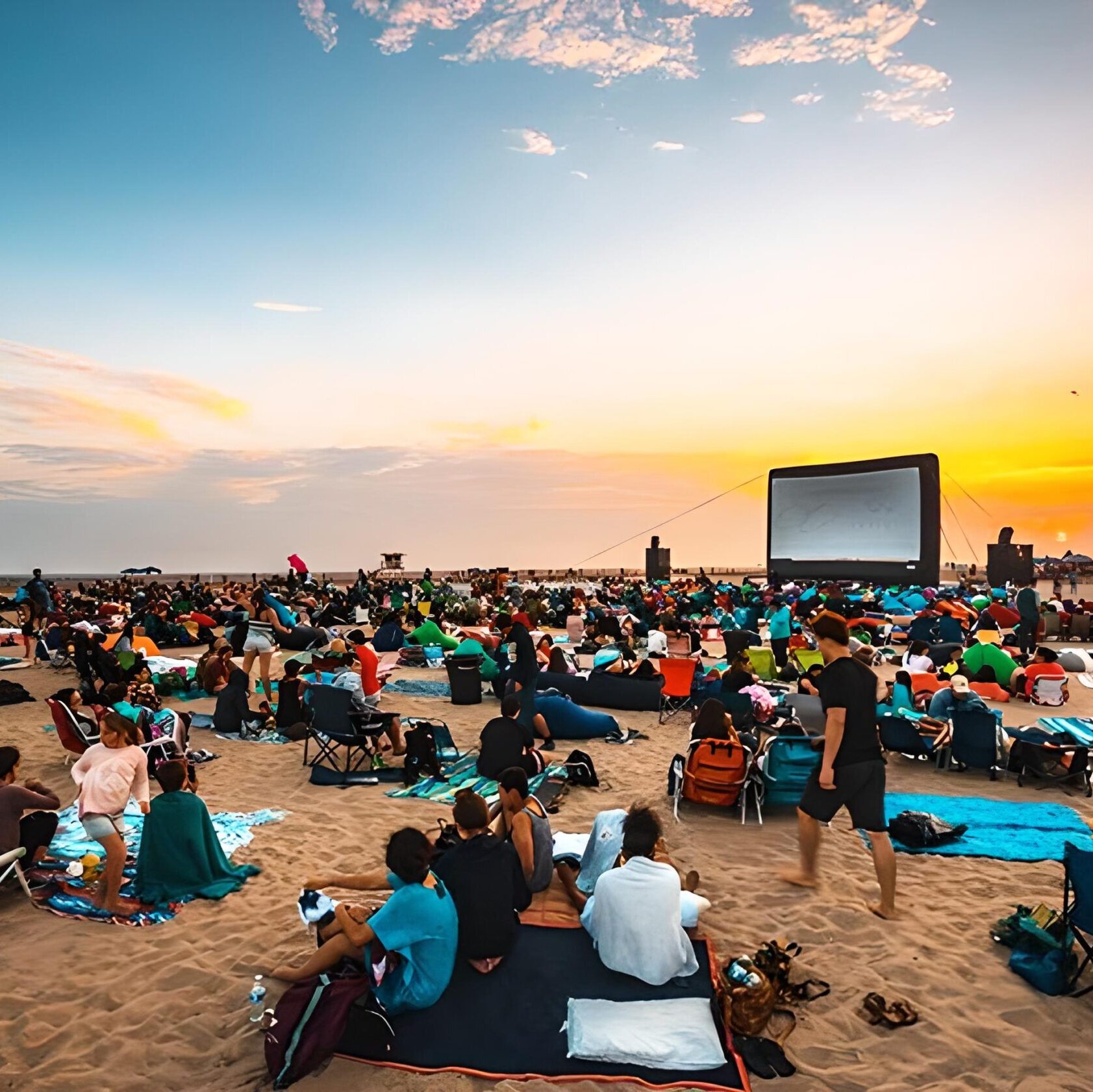 Cinema at the Beach - Sup & Surf Nijmegen - Pathe - Lentse plas